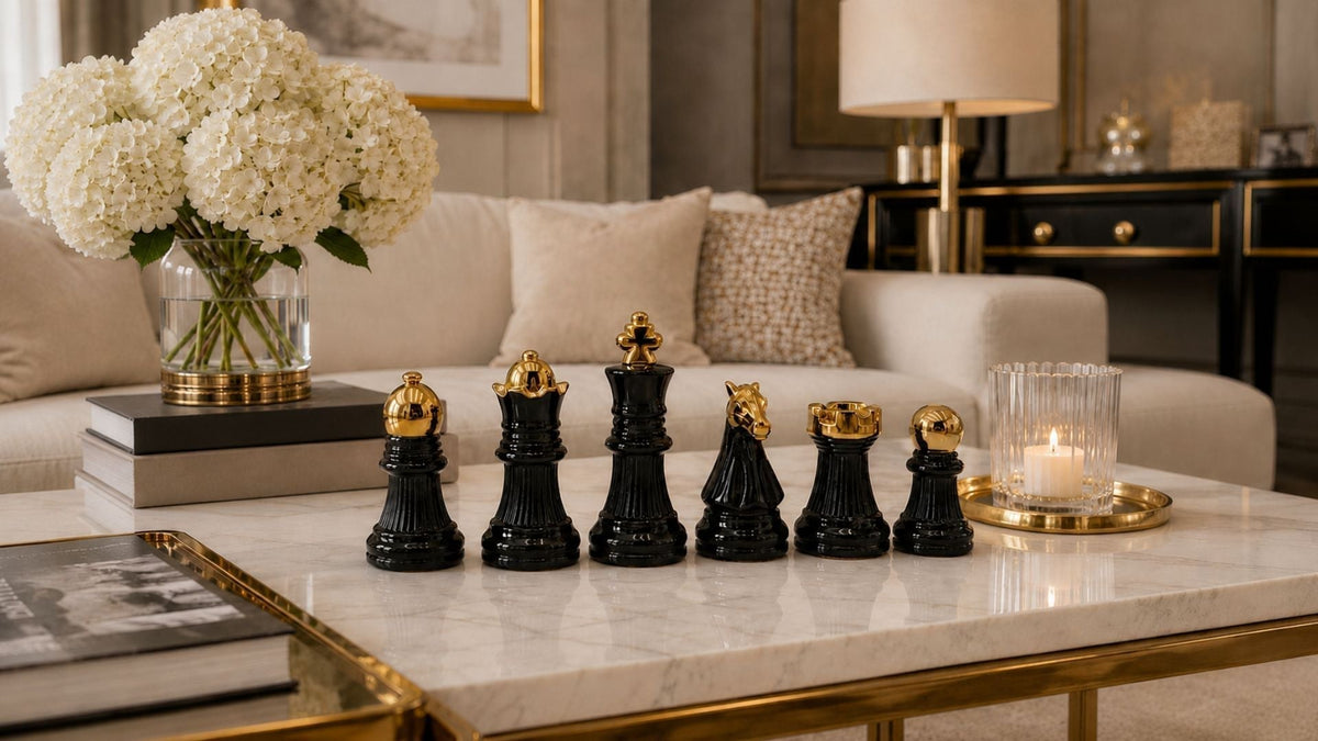 Living Room Ornaments: How to Style Figurines, Sculptures, and Decorative Objects