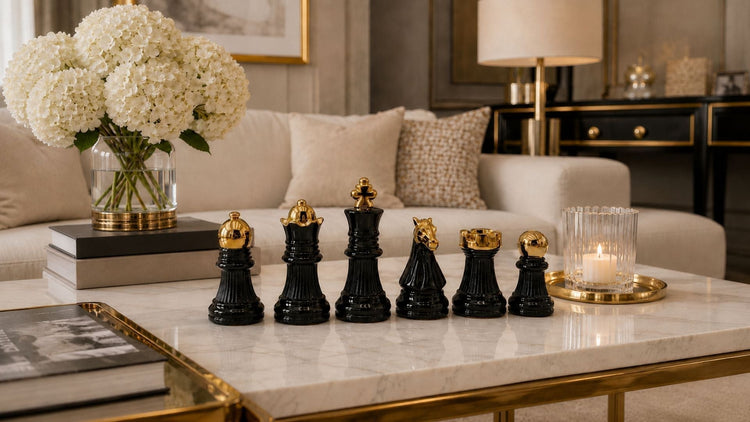 Living Room Ornaments: How to Style Figurines, Sculptures, and Decorative Objects