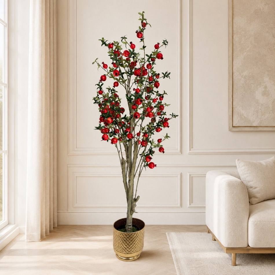 Artificial Pomegranate Tree 190cm